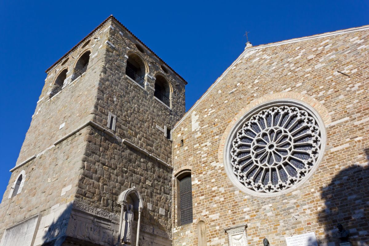 Fachada da igreja de San Giusto em Trieste