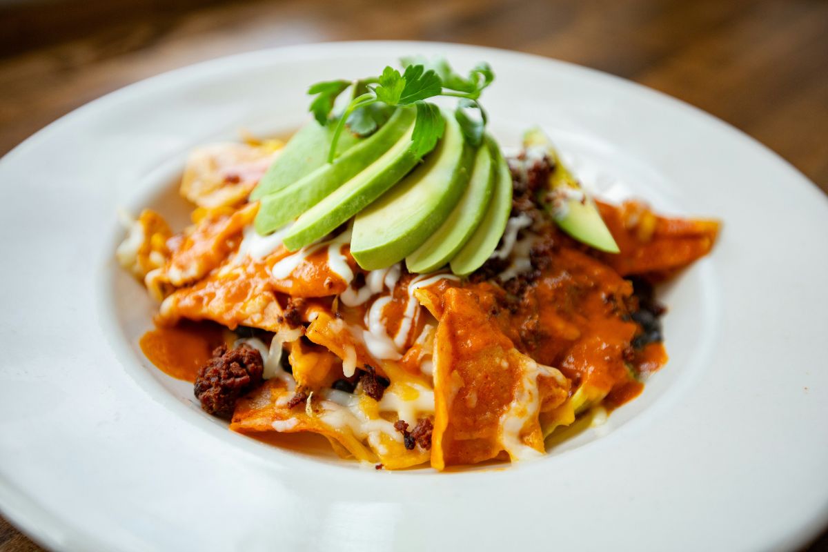 Prato de Chilaquiles, típico do México