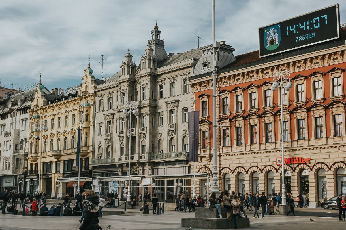 Edifícios históricos da Cidade Baixa de Zagreb
