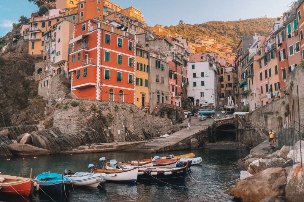 Riomaggiore, em Cinque Terre, na Itália