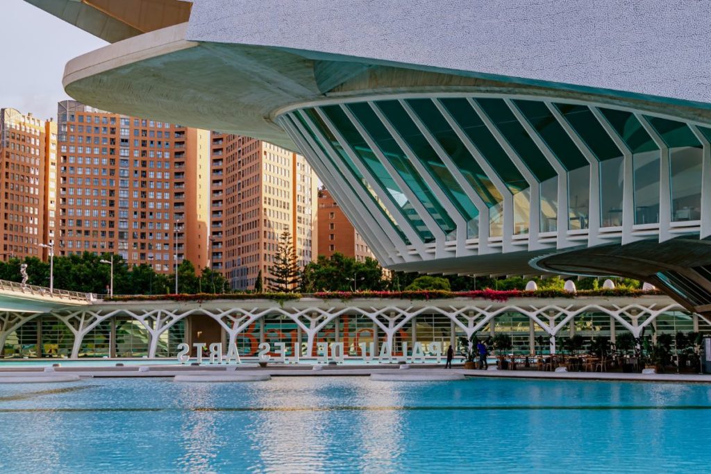 Ciudad de las Artes y las Ciencias em Valência, na Espanha