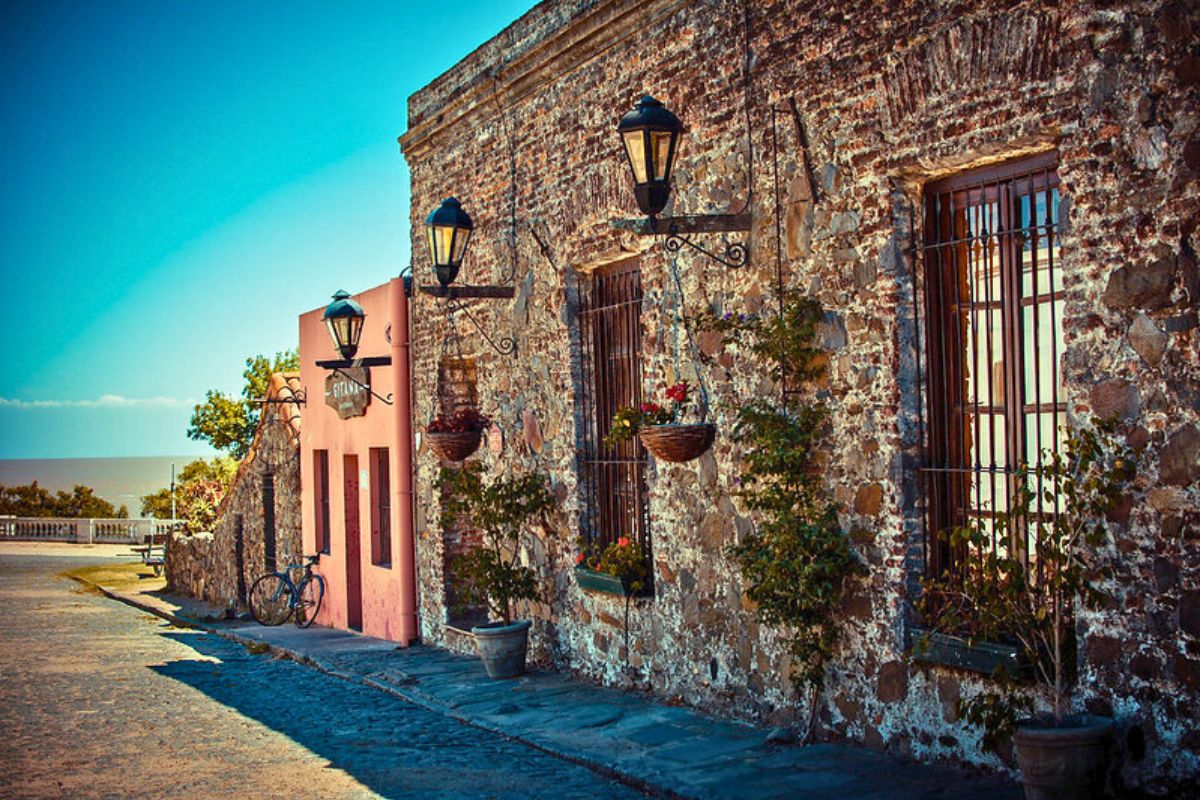 Edifício histórico em Colônia do Sacramento