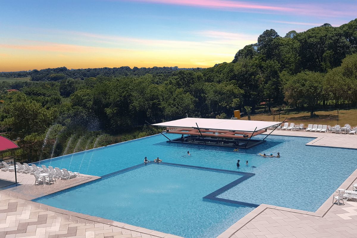 Panorama de hotel perto das Cataratas do Iguaçu