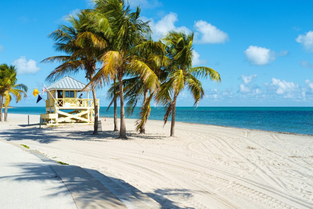 Crandon Park Beach em Miami