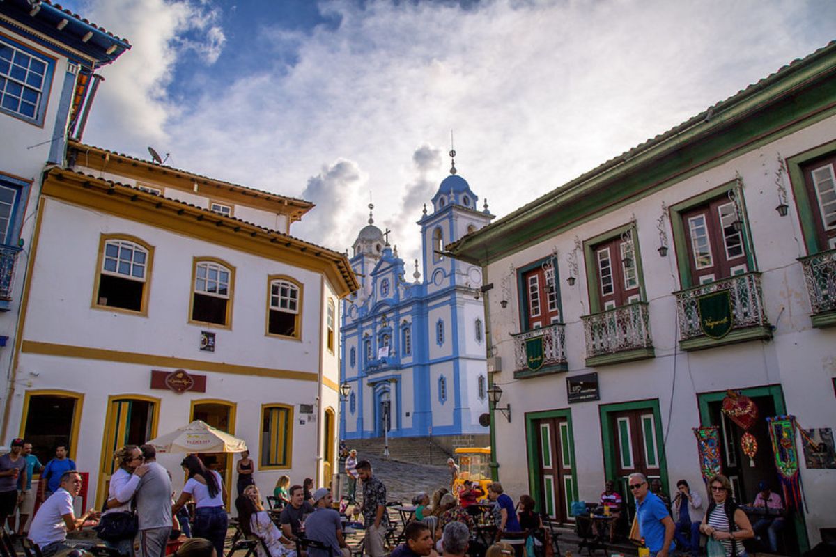 Centro de Diamantina, em Minas Gerais