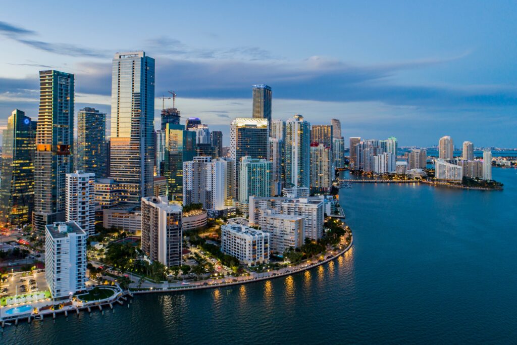 Aranha-céu de Miami Downtown