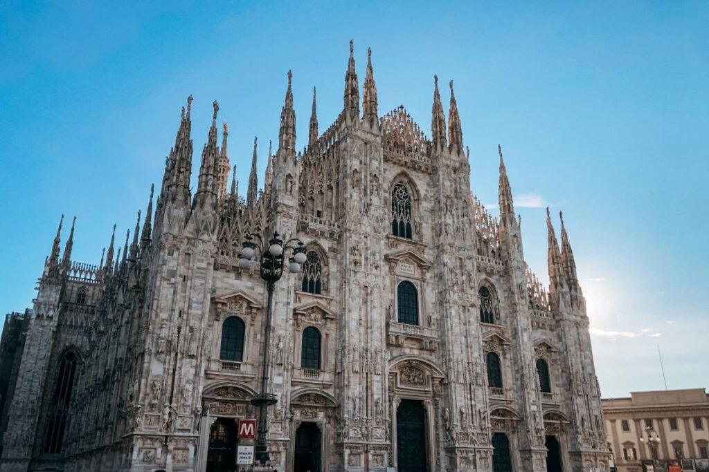 Duomo de Milão, na Itália