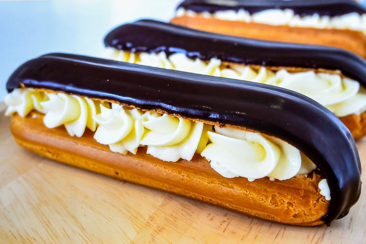 Éclair, sobremesa típica de Paris