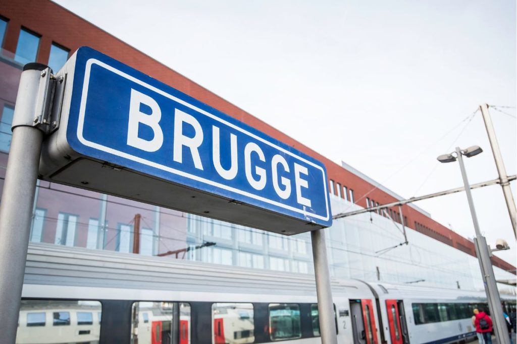 Estação de trens de Bruges, na Bélgica