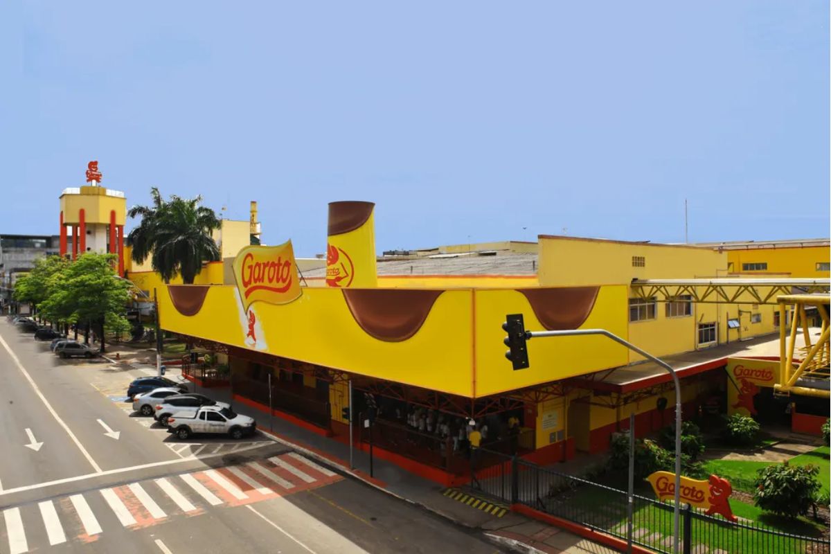 Edifício da Fábrica da Garoto, no Espírito Santo