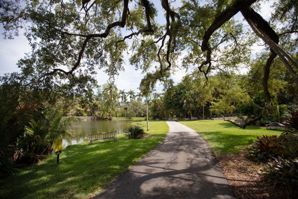 Fairchild Tropical Botanic Garden em Coral Gables, nos Estados Unidos