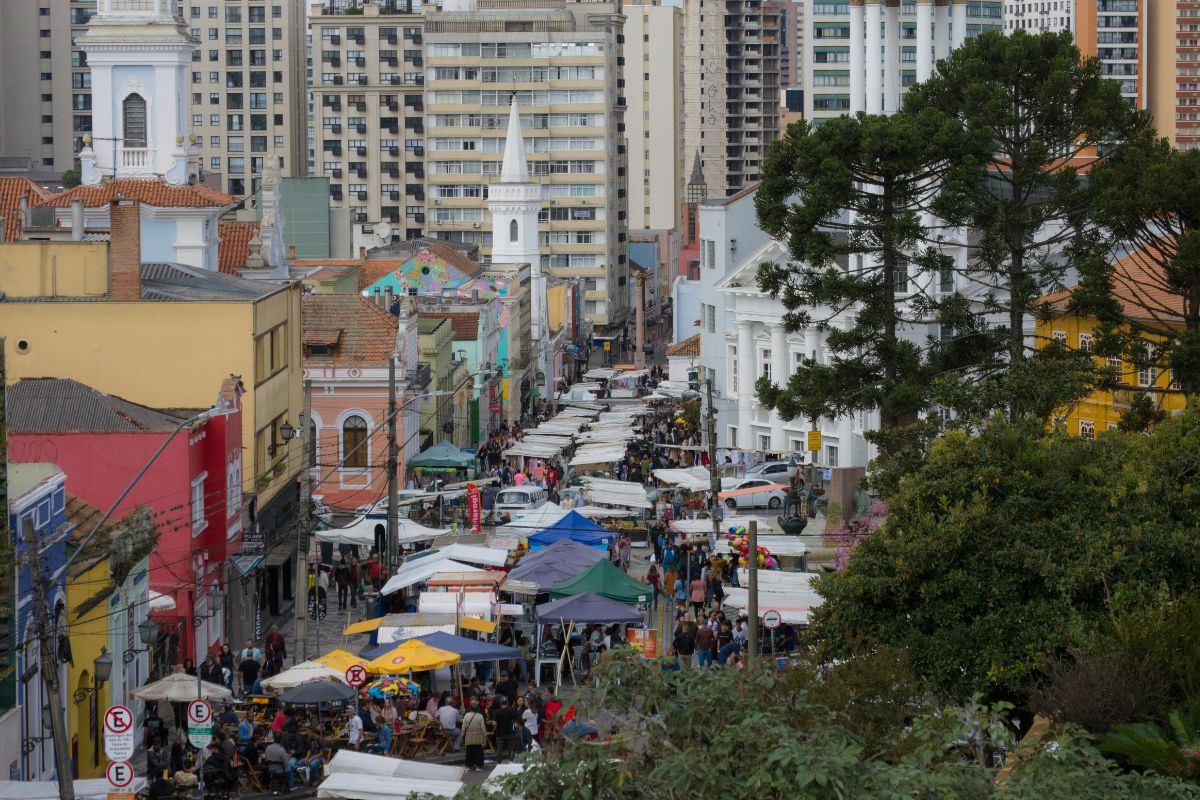 Barraquinhas na Feira do Largo da Ordem