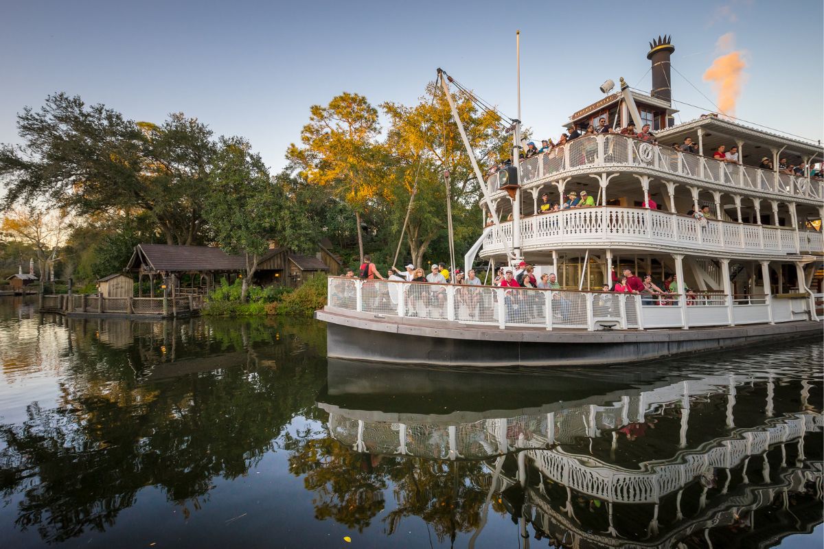 Balsa do Magic Kingdom, parque da Disney de Orlando
