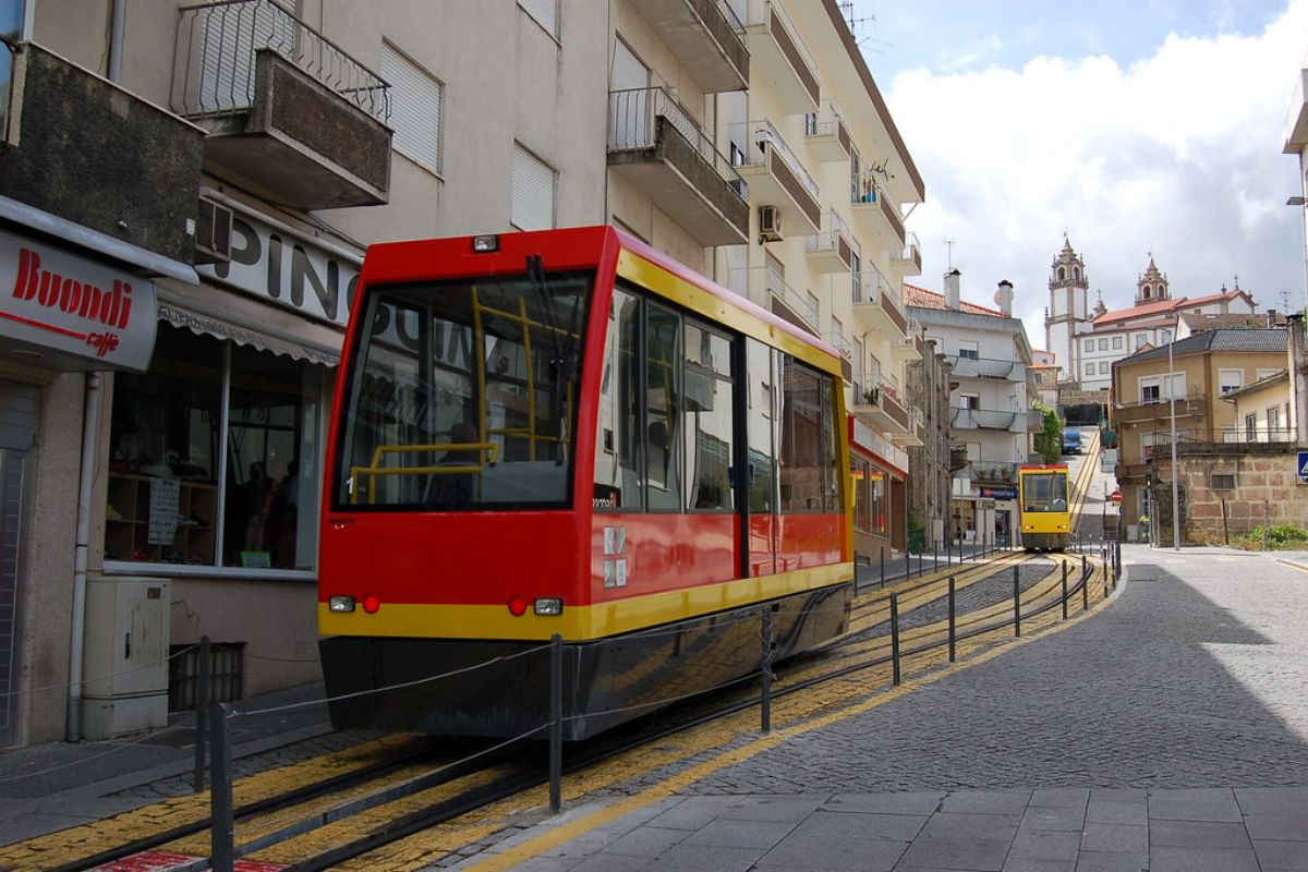 Funicular do transporte público de Viseu