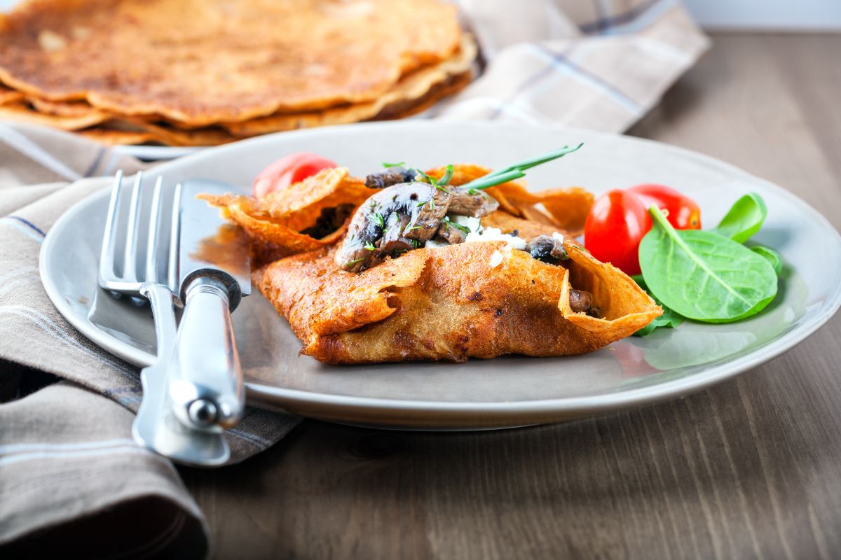 Tradicional galettes francesa