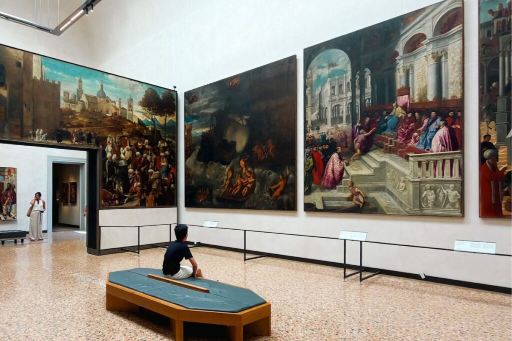 Sala da Gallerie dell'Accademia, em Veneza