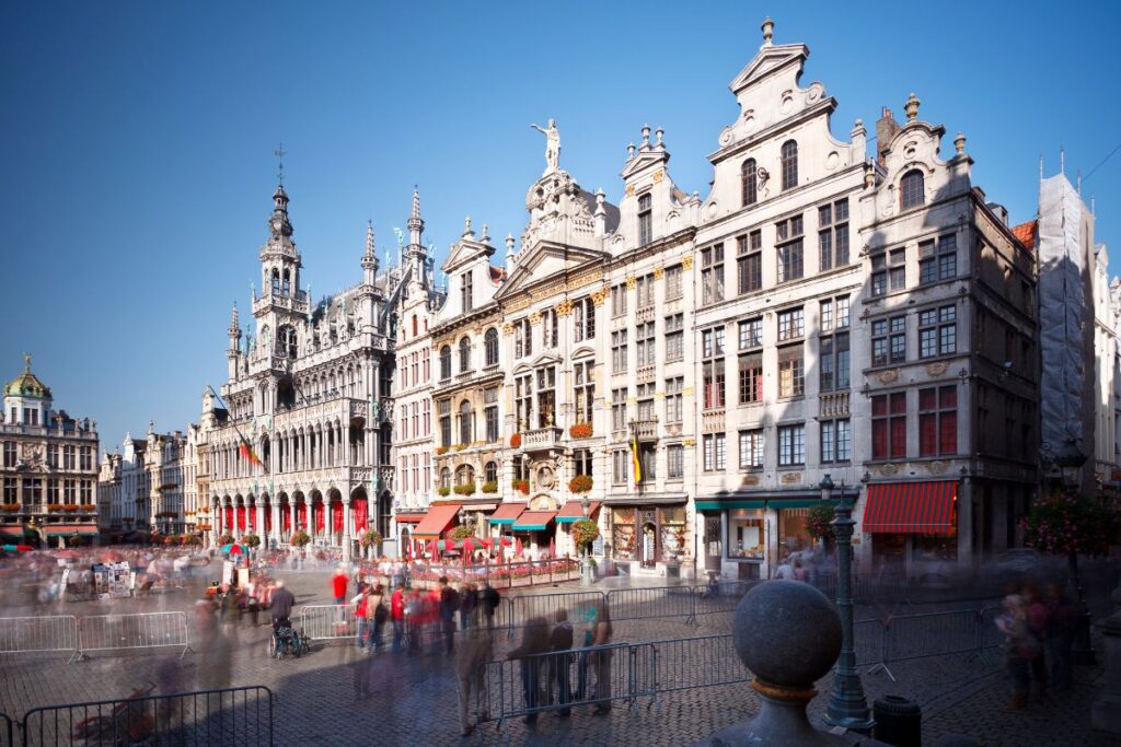 Grand Place de Bruxelas, na Bélgica