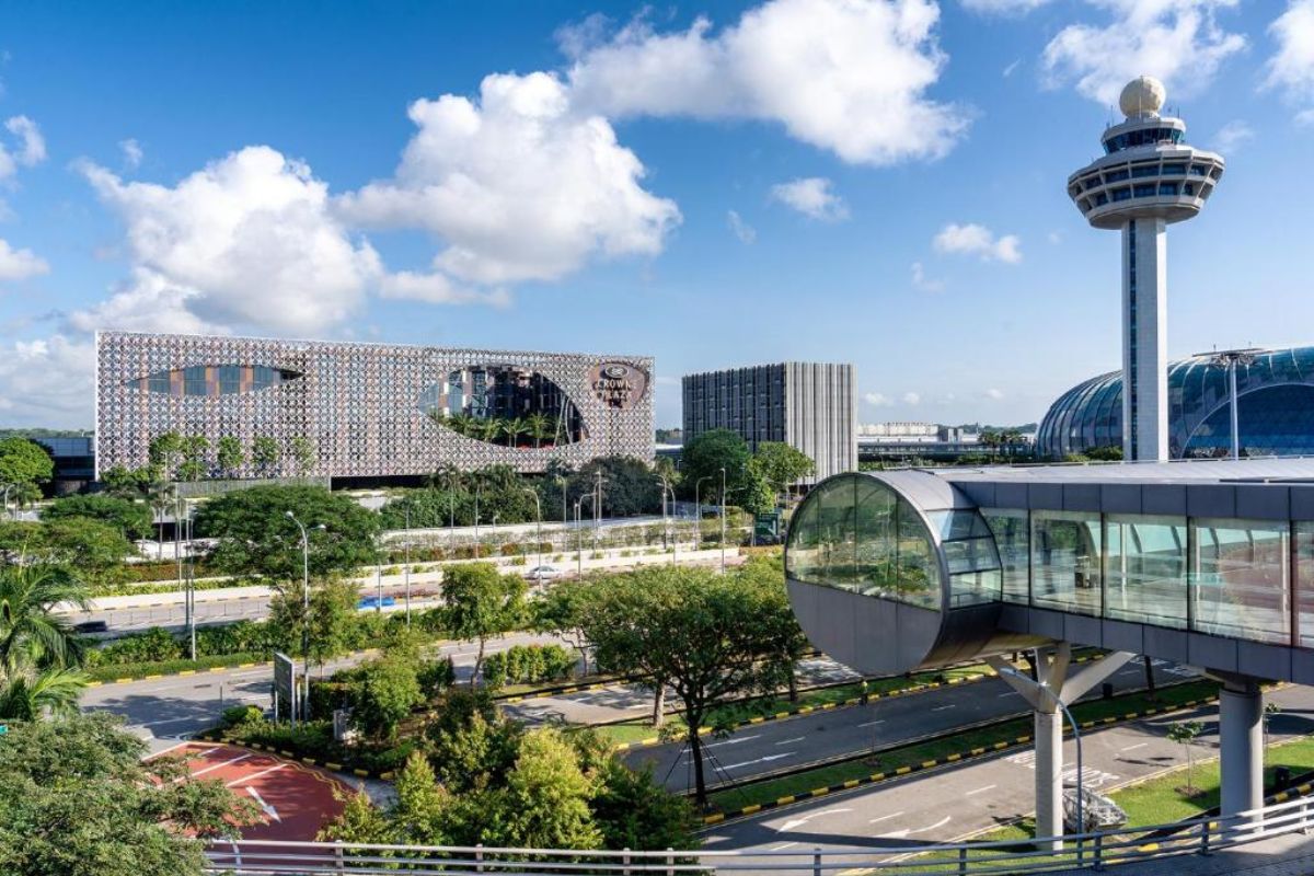 Hotel no Aeroporto de Singapura