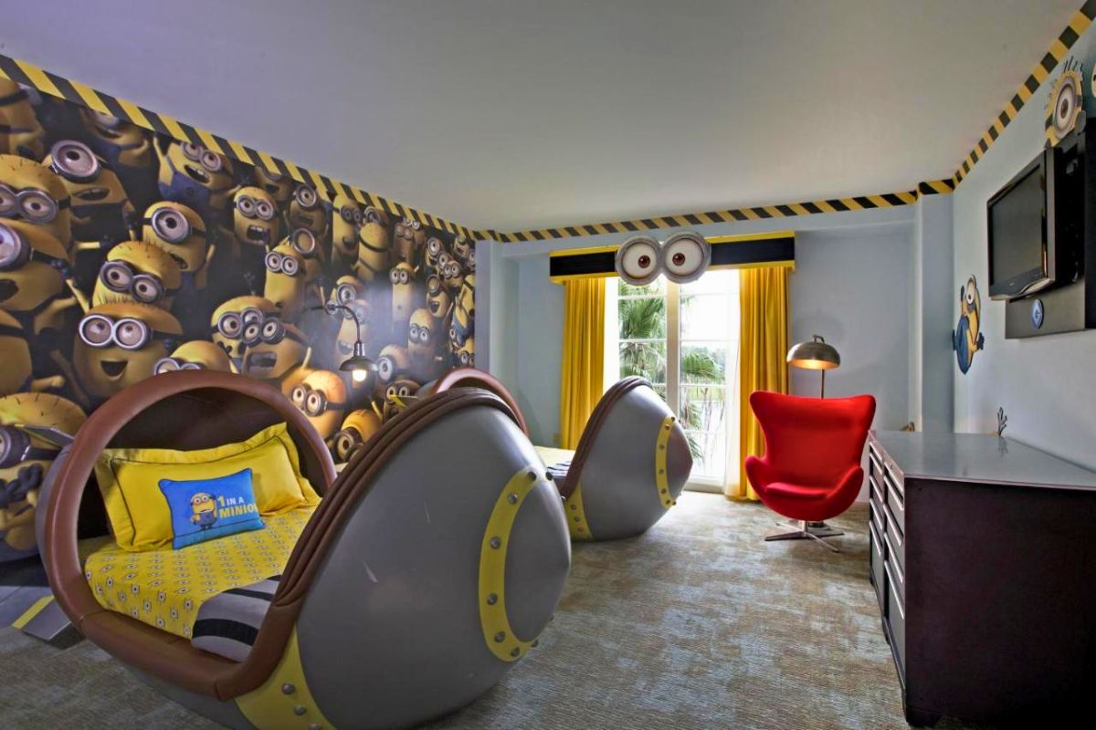 Hotel em Orlando com suíte temática dos Minions