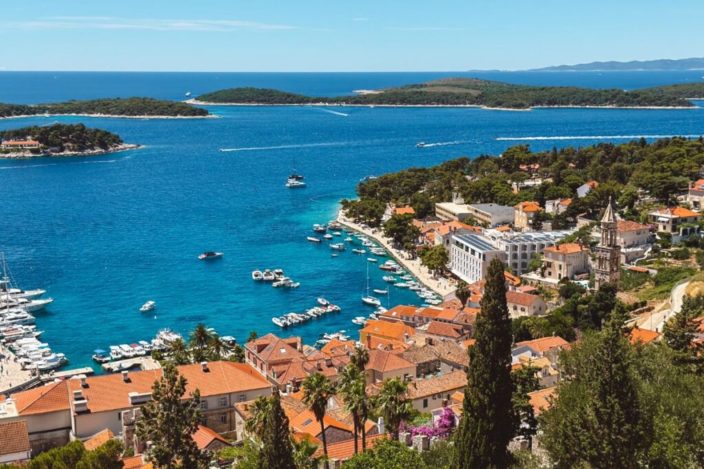 Ilha de Hvar, na Croácia