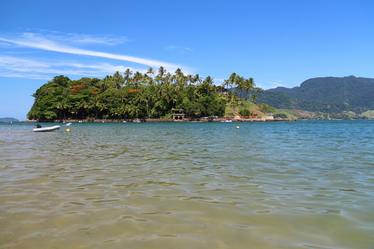 Ilha das Cabras, no litoral norte de São Paulo