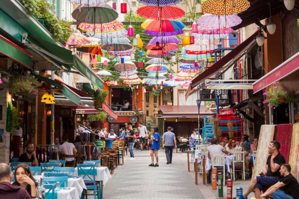 Kadköy e Moda em Istambul, na Turquia