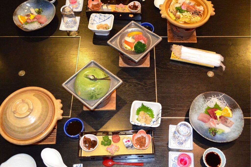 Kaiseki, uma refeição luxuosa e típica do Japão