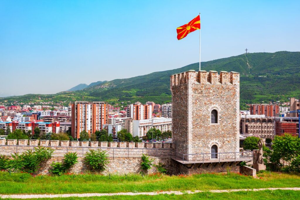 Kale Fortress, em Skopje