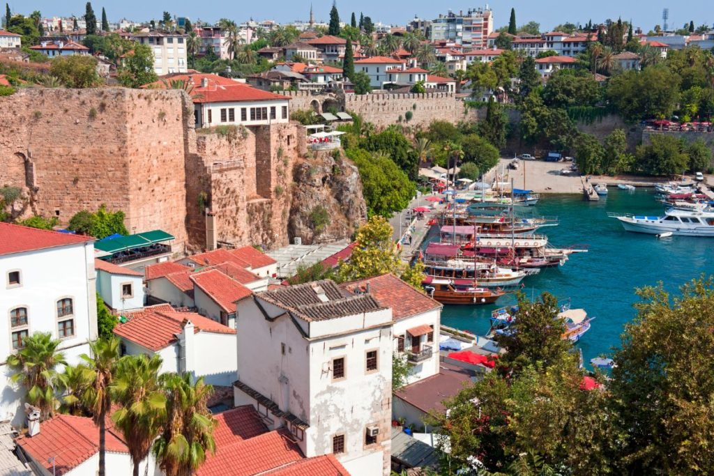 Kaleiçi, o centro histórico de Antália na Turquia