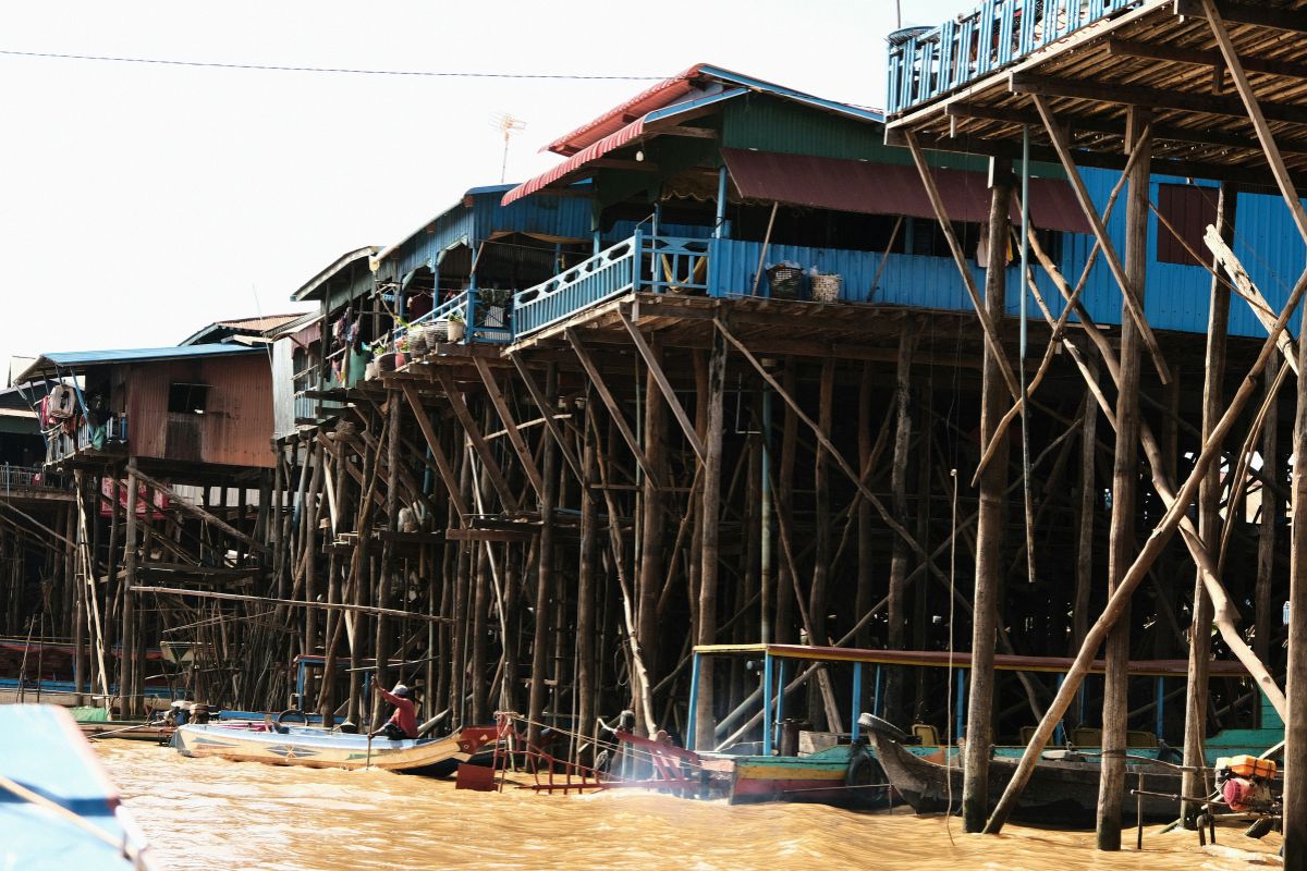 Passeio na Kompong Phluk Floating Village, Siem Reap