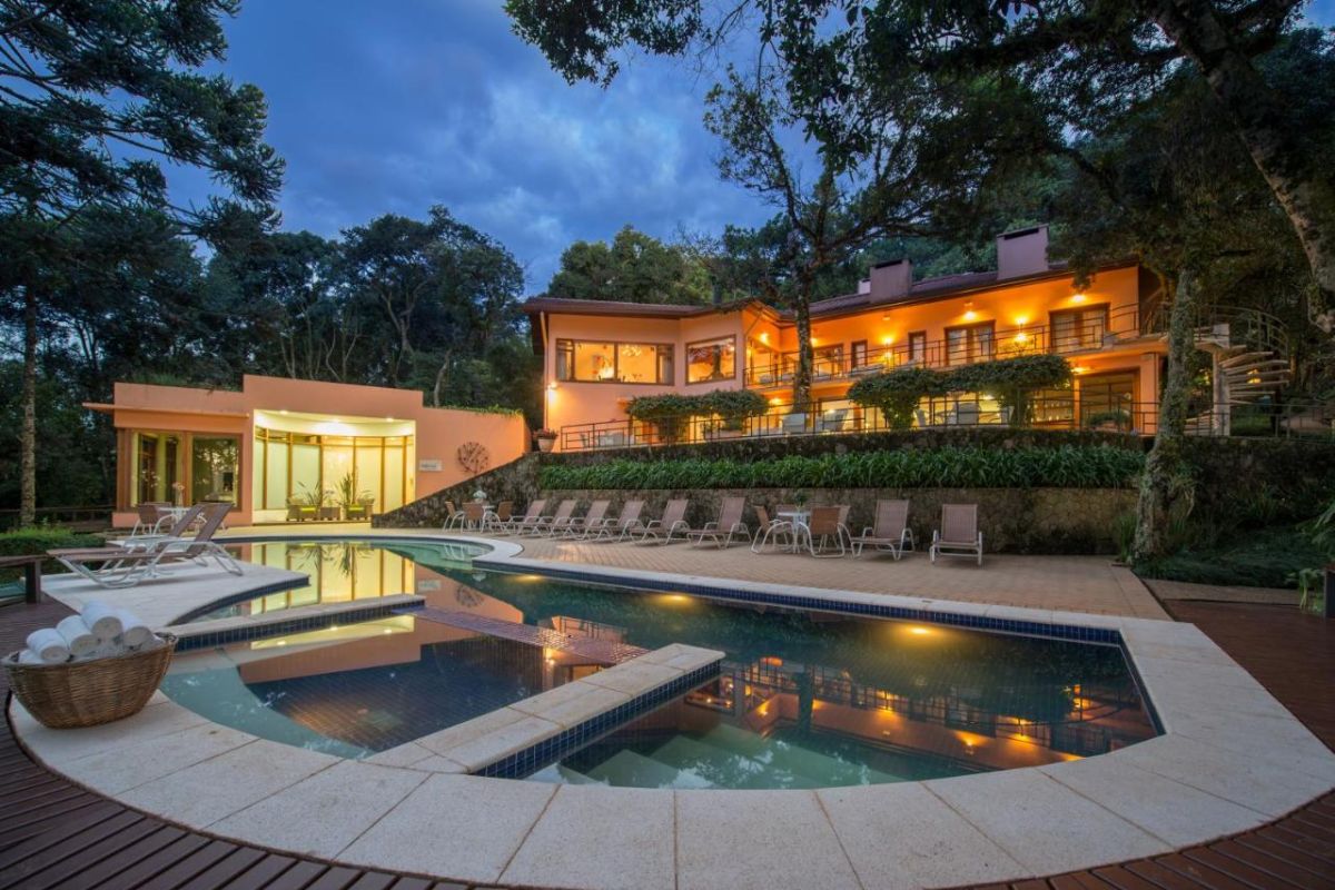 Piscina de hotel de Monte Verde, Serra da Mantiqueira