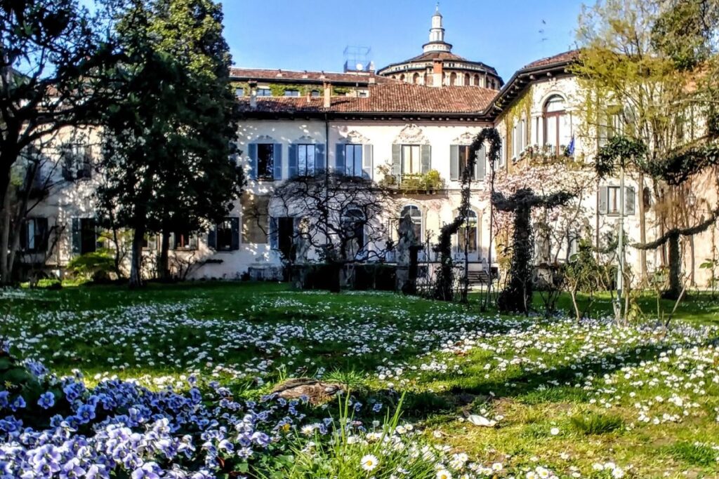 Jardim da Casa Degli Atellani , na Vigna di Leonardo