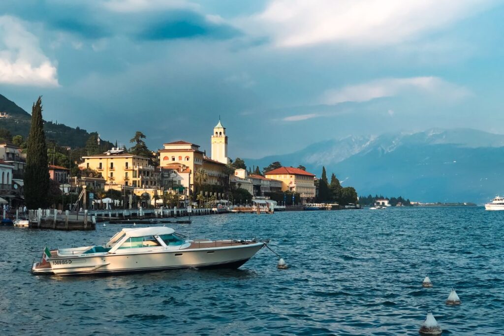 Lago di Garda, na Itália