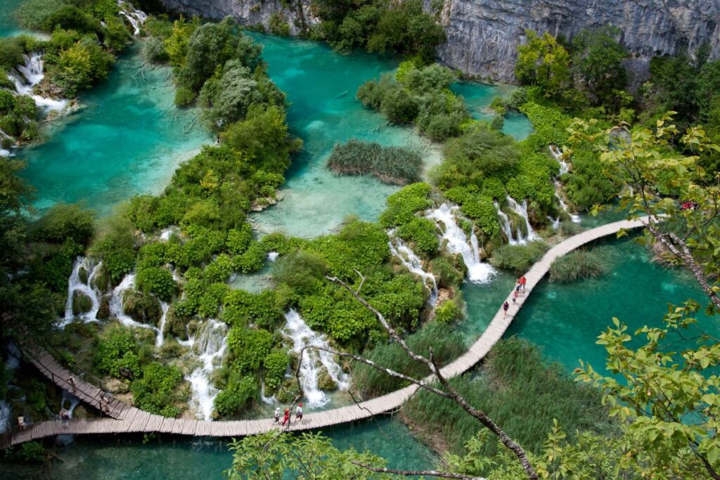 Lagos de Plitvice, na Croácia