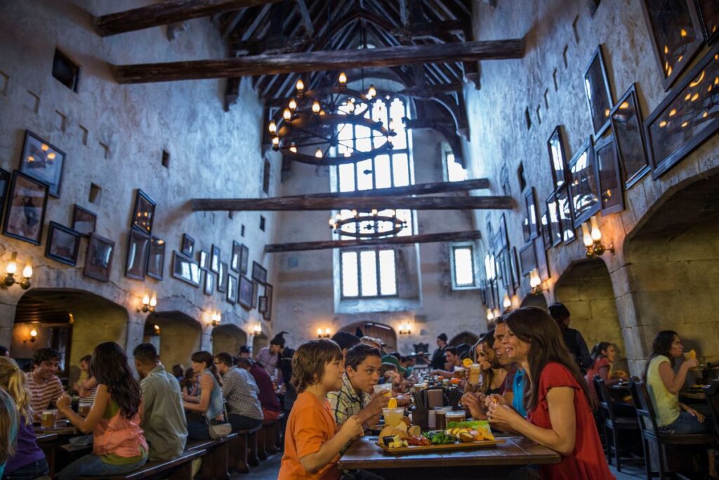 Restaurante Leaky Cauldron no Universal Studios Florida