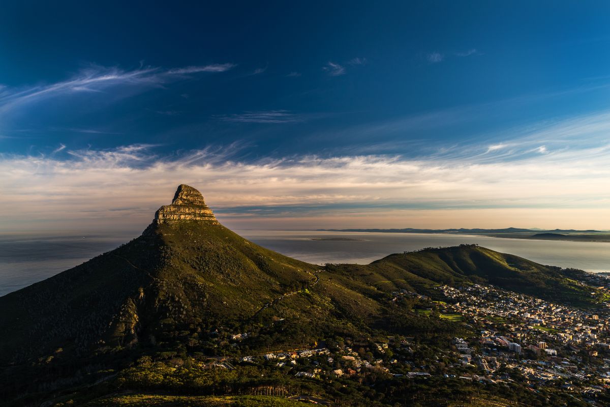 Montanha Lion's Head, em Cape Town