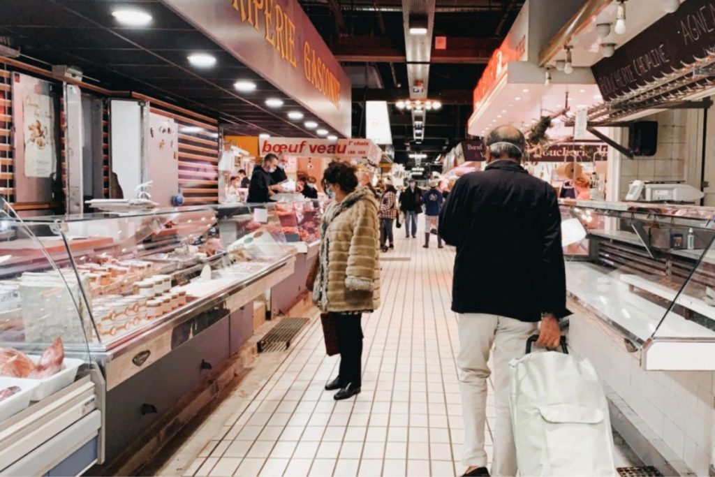 Marché Victor Hugo em Toulouse