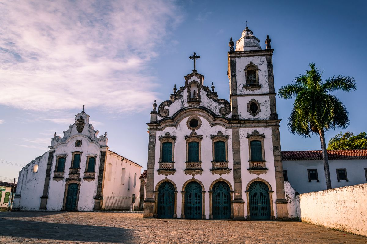 Igrejas do centro histórico de Marechal Deodoro, Alagoas