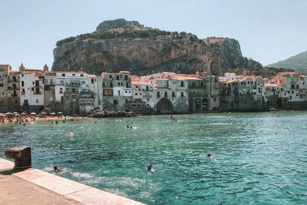 Marina de Cefalù, na Sicília