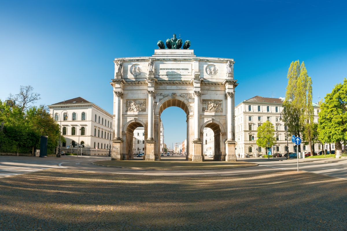 Siegestor, o arco do triunfo de Munique