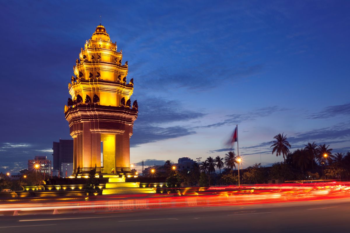 Monumento da Independência de Phnom Penh