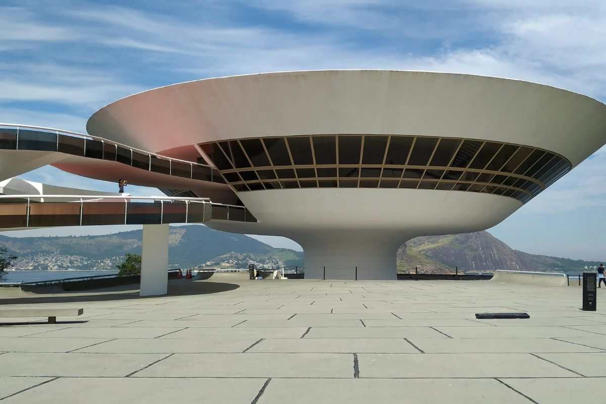 Edifício do Museu de Arte Moderna de Niterói