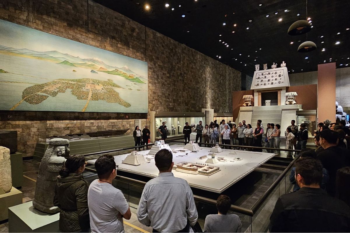 Exposição do Museu de Antropologia da Cidade do México