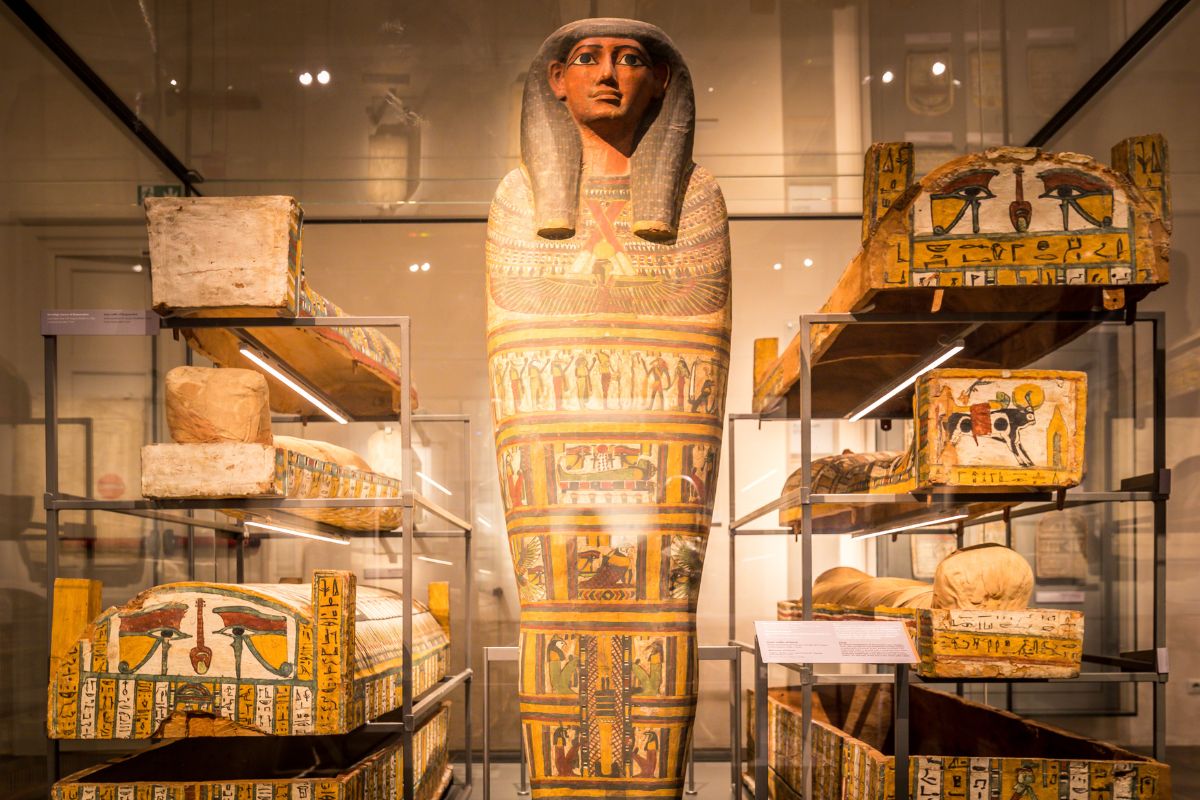 Exposição do Museus Egípcio de Turim