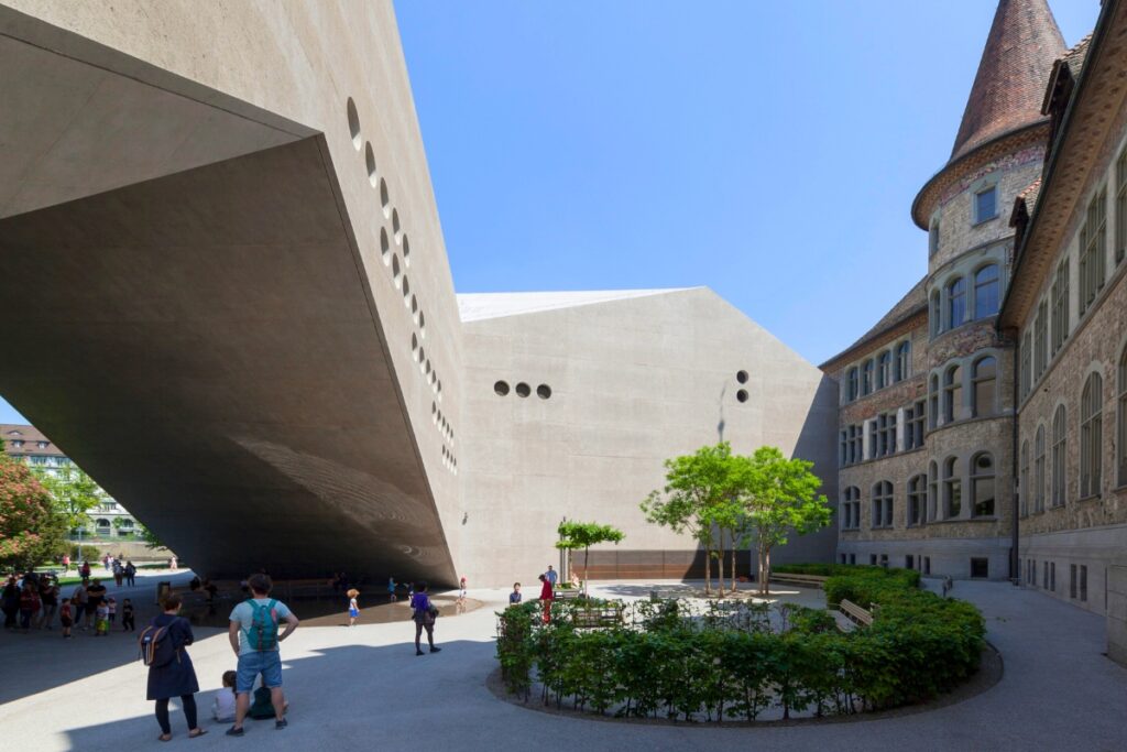 Fachada do Museu Nacional Suíço