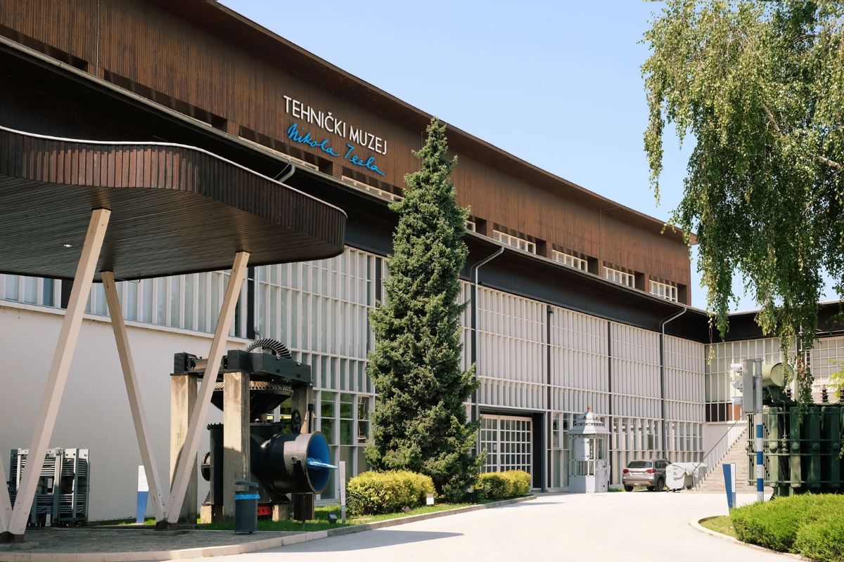 Edifício do Museu Tesla em Zagreb, Croácia