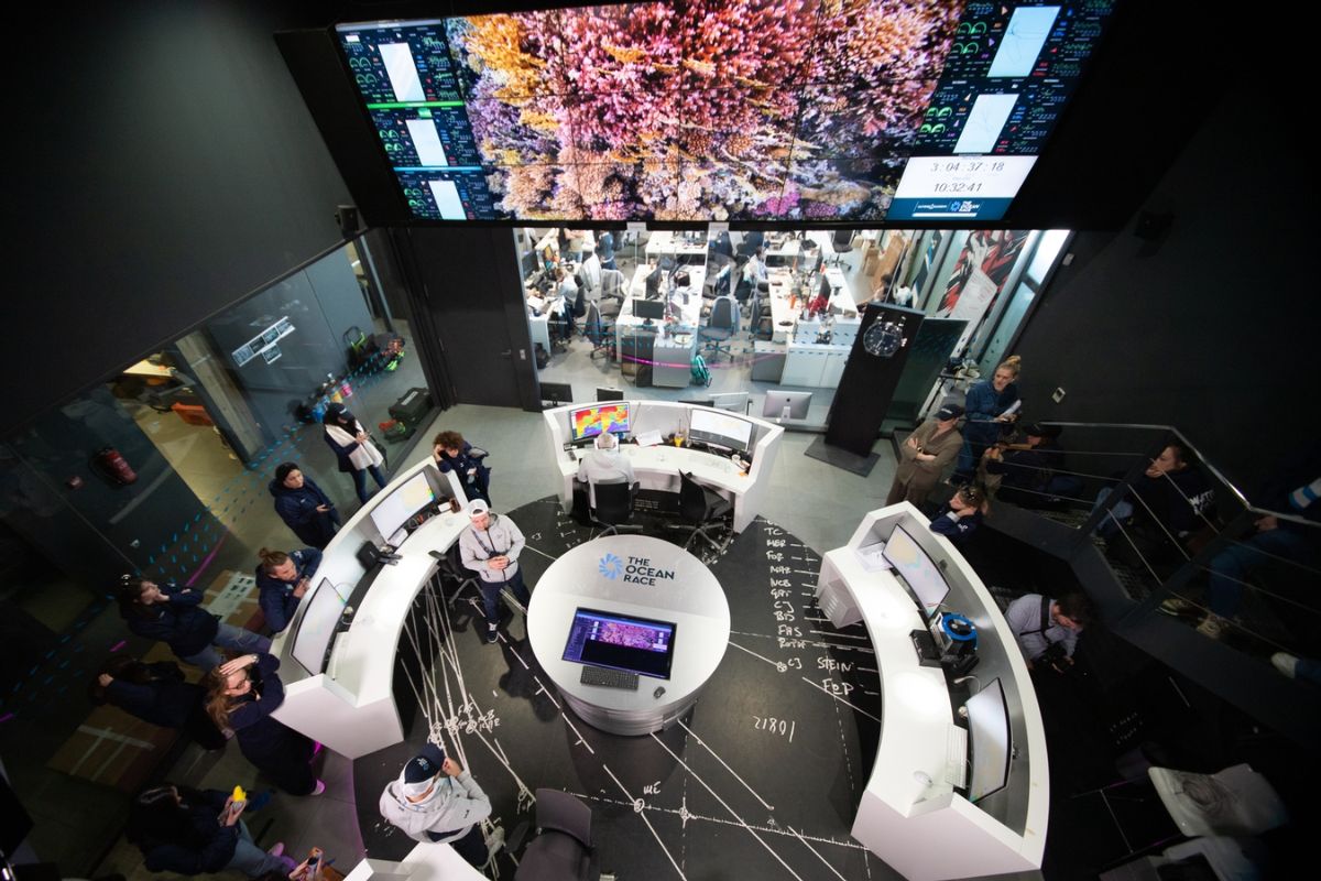 Interior do Museu The Ocean Race