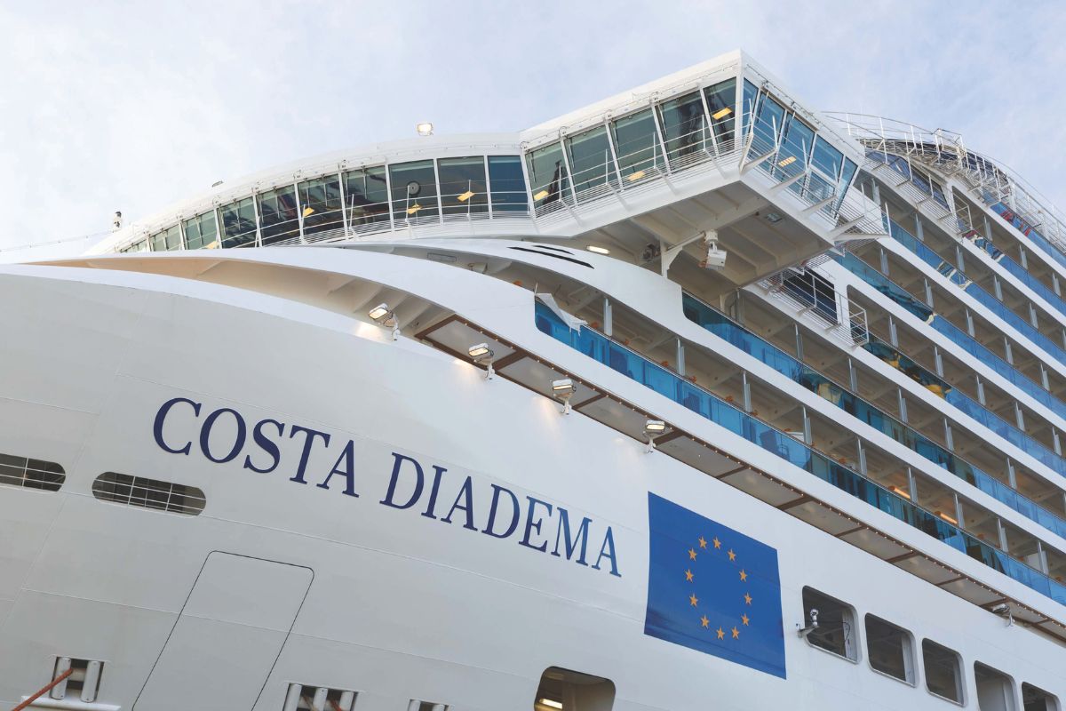Detalhes do navio Diadema, da Costa Cruzeiros