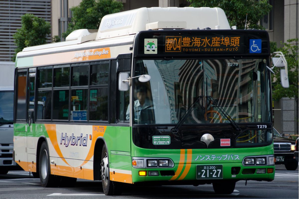 Ônibus da rede pública de transporte de Tokyo