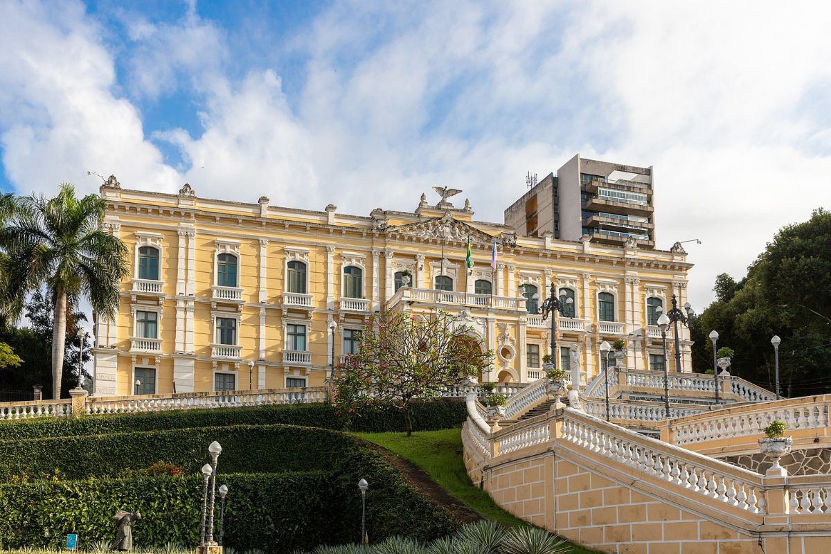 Fachada do Palácio Anchieta, em Vitória